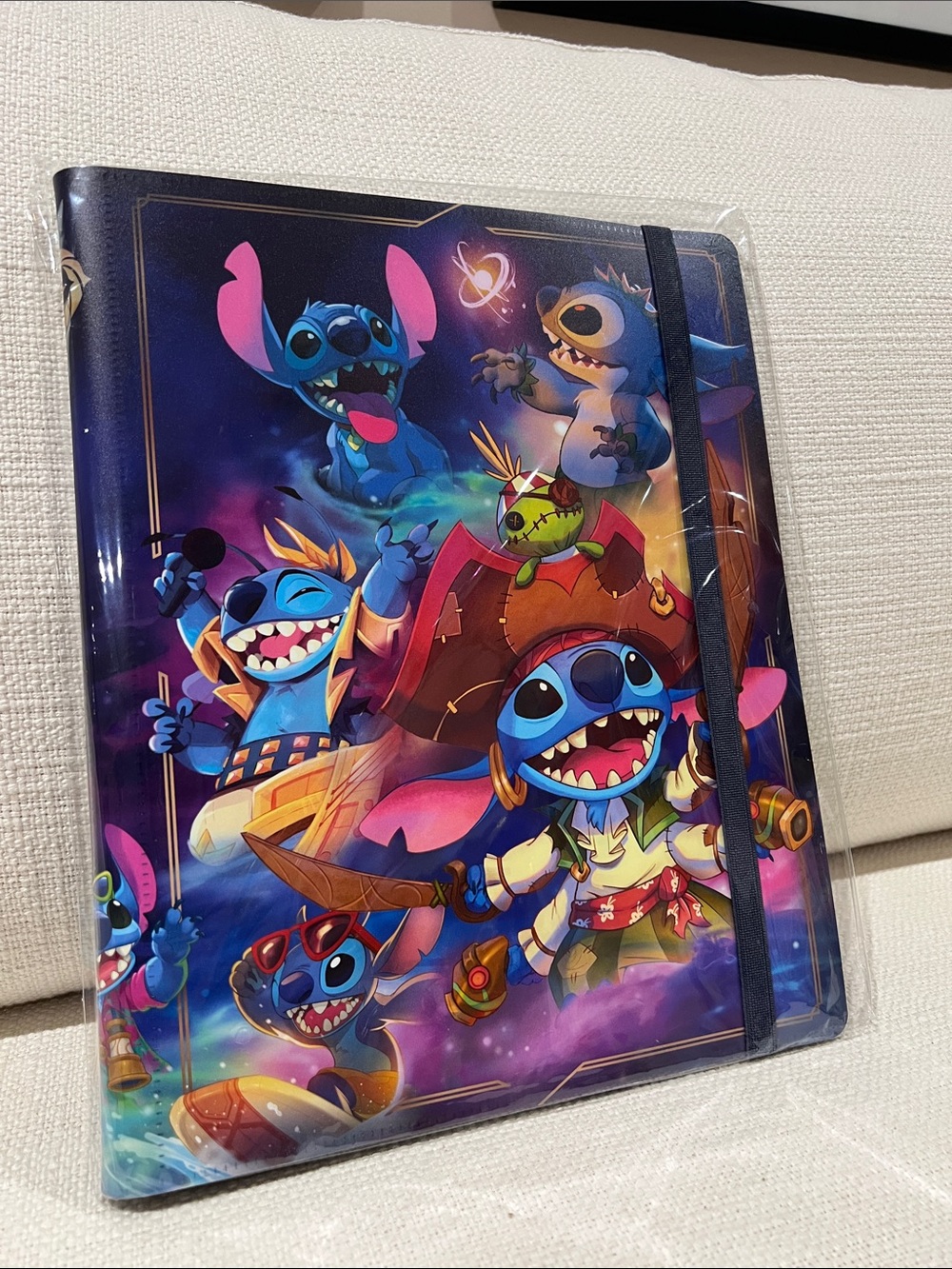 Disney Lorcana Stitch Card Binder Portfolio - NEW